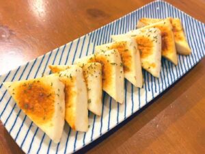 はんぺんのバター醤油焼き