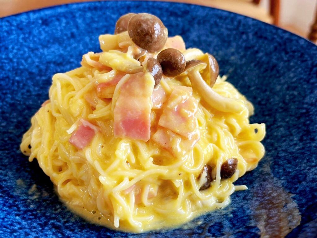 電子レンジを活用した「カルボナーラ」の作り方の写真 7