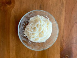 混ぜるだけの「ピリ辛そうめん」の写真 4