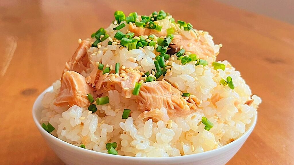 鮭の炊き込みご飯