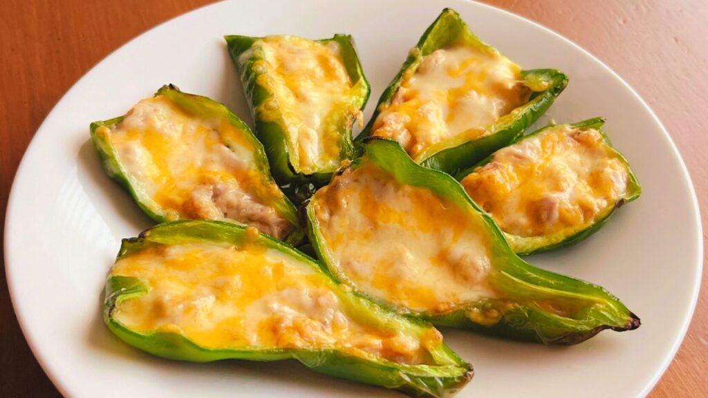ピーマンのツナチー焼き